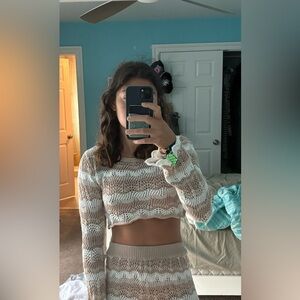 Princess Polly Crochet Crop Top